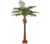 Stort kunstigt palmetræ H400 cm