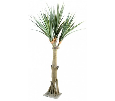 Stort kunstigt palmetræ H400 cm