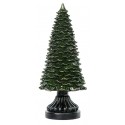 Juletræ i polyresin H23,5 cm - Antik grøn