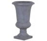 Planteopsats på piedestal H78 cm - Antik grå