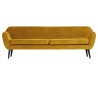 3-personers sofa B230 cm - Okker velour