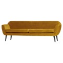 2,5-personers sofa B187 cm - Okker velour