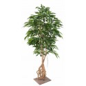 Stort kunstigt palmetræ H400 cm