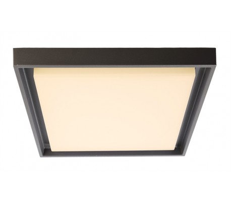 Arneb plafond 30W LED 34 x 34 cm neutral hvid - Mørkegrå
