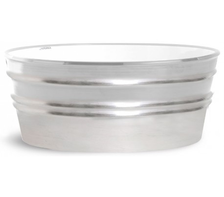 Tinozza håndvask i keramik 58,5 x 40 cm - Mat hvid