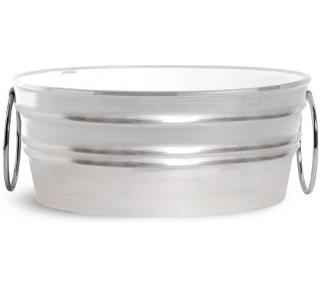 Tinozza håndvask i keramik 58,5 x 40 cm - Mat hvid