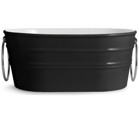 Tinozza håndvask i keramik 58,5 x 40 cm - Guld