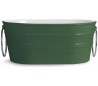 Tinozza håndvask i keramik 58,5 x 40 cm - Engelsk grøn