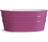 Tinozza håndvask i keramik 58,5 x 40 cm - Lilla