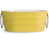 Tinozza håndvask i keramik 58,5 x 40 cm - Solgul