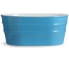 Tinozza håndvask i keramik 58,5 x 40 cm - Cyan