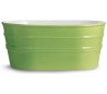 Tinozza håndvask i keramik 58,5 x 40 cm - Limegrøn