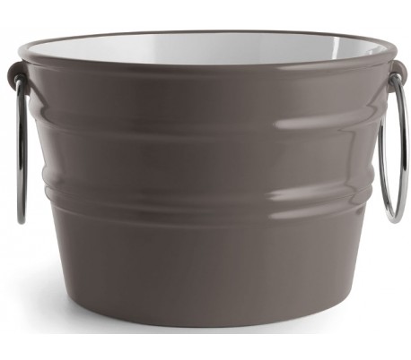 Bacile håndvask i keramik Ø46,5 cm - Mat ler grå