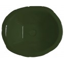 Terra håndvask i keramik 54 x 46 cm - Engelsk grøn