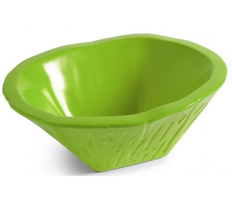 Terra håndvask i keramik 54 x 46 cm - Mat sort