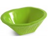 Terra håndvask i keramik 54 x 46 cm - Limegrøn