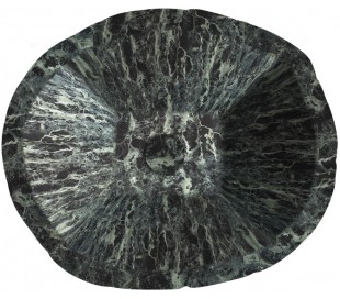 Terra håndvask i keramik 54 x 46 cm - Hvid marmor 2