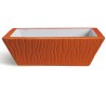 Pietra håndvask i keramik 59,5 x 39,5 cm - Orange