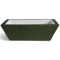 Pietra håndvask i keramik 59,5 x 39,5 cm - Mat engelsk grøn