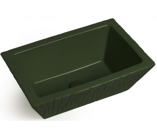 Pietra håndvask i keramik 59,5 x 39,5 cm - Engelsk grøn 2