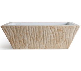 Pietra håndvask i keramik 59,5 x 39,5 cm - Engelsk grøn