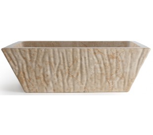 Pietra håndvask i keramik 59,5 x 39,5 cm - Travertin