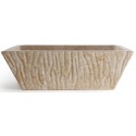 Pietra håndvask i keramik 59,5 x 39,5 cm - Travertin