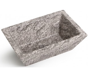 Pietra håndvask i keramik 59,5 x 39,5 cm - Rosa marmor 2