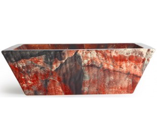 Pietra håndvask i keramik 59,5 x 39,5 cm - Lava marmor 2