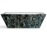 Pietra håndvask i keramik 59,5 x 39,5 cm - Grøn marmor