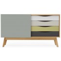 Avon sideboard i retro design - Eg/Abbey