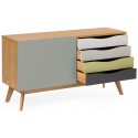 Avon sideboard i retro design - Eg/Abbey