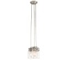 Brinley 3 Loftslampe Ø21,6 cm 3 x E27 - Børstet nikkel