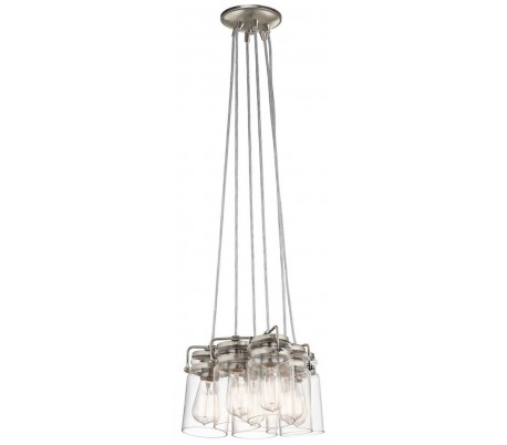 Brinley 3 Loftslampe Ø21,6 cm 3 x E27 - Børstet nikkel