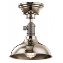 Cobson Loftlampe i stål Ø20,3 cm 1 x E27 - Aldret bronze