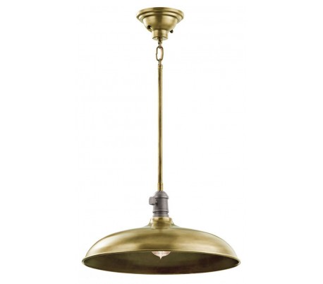 Cobson Loftlampe i stål Ø20,3 cm 1 x E27 - Messing
