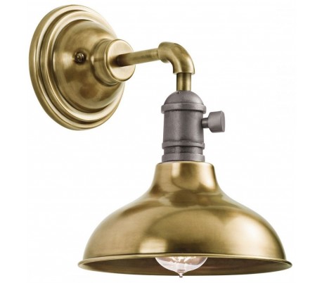 Cobson Loftlampe i stål Ø20,3 cm 1 x E27 - Messing