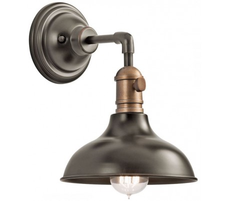 Cobson Væglampe i stål H24,6 cm 1 x E27 - Messing