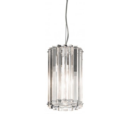 Crystal Lysekrone IP44 B65,4 cm 8 x G9 LED - Krom