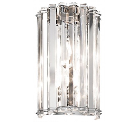 Crystal Loftlampe IP44 Ø16,7 cm 2 x G9 LED - Krom