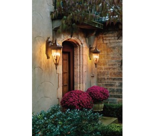 Venetian Rain Væglanterne H64,1 cm 2 x E14 2