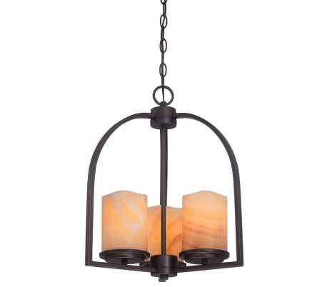 Aldora Væglampe H30,5 cm 1 x E27 - Bronze/Onyx