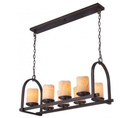 Aldora Loftslampe Ø41,9 cm 3 x E27 - Bronze/Onyx