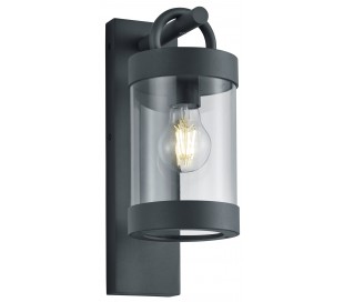 Væglampe H33 cm 1 x E27 - Rust