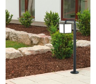 Væglampe H28 x B18 cm 5W LED - Antracit 2