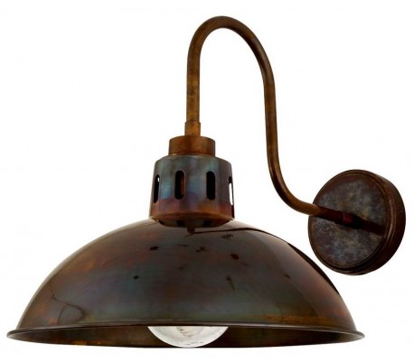 Talise Badeværelseslampe 32 x 30 cm 1 x E27 IP65 - Antik messing