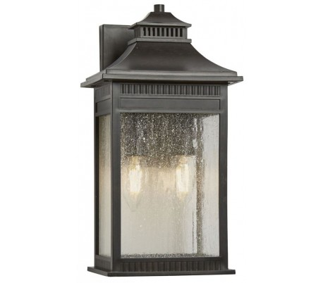 Livingston Væglampe H28,3 cm 1 x E27 - Rustik bronze