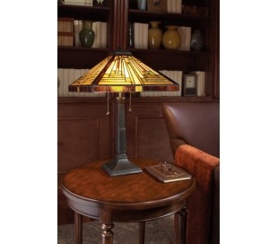 Stephen Tiffany væglampe til 1 x E27 lyskilde H25,4 cm 2