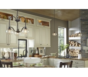 Trilogy Loftslampe Ø40,6 cm 3 x E27 - Antik bronze 2