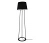 Borris Gulvlampe H146 cm 1 x E27 - Sort/Sort